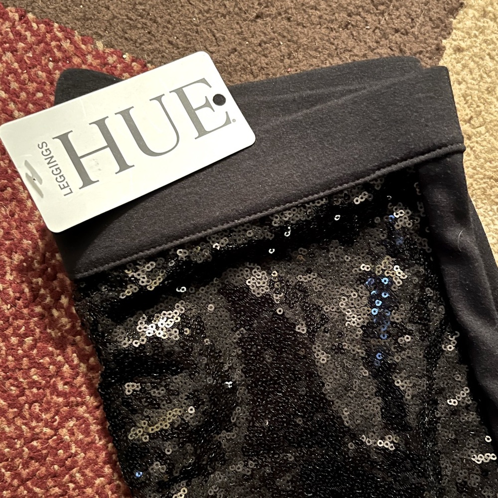 Hue sequin pants